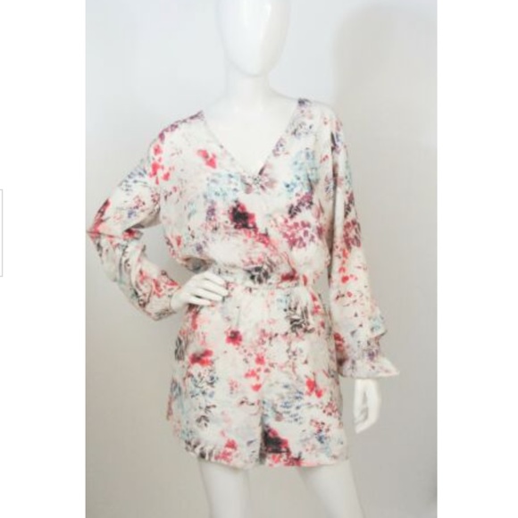 Floral Romper - Picture 3 of 4